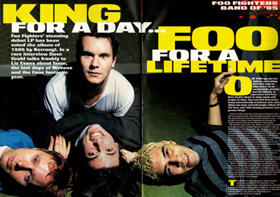 Foo Fighters Kerrang