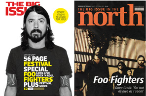 The Big Issue and The Big Issue in the North covers - May 2011