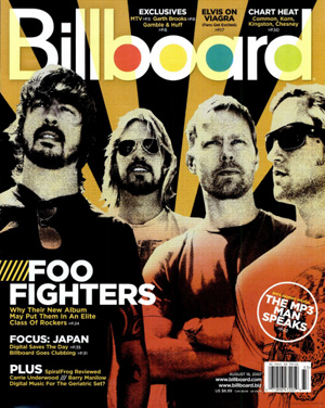 Foo Fighters, Billboard, August 2007