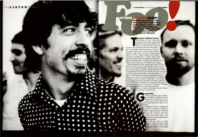Foo Fighters, Esquire 1997