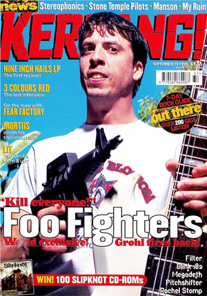Dave Grohl on the cover of Kerrang! 768
