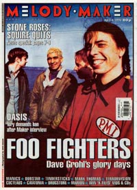 Dave Grohl's Glory Days - Melody Maker April 6th 1996
