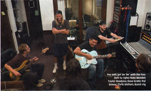 NME visits Foo Fighters home studio