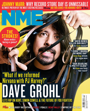 Dave Grohl NME 2013