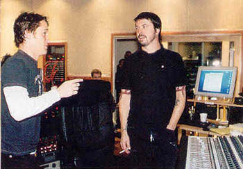 Dave & Chris in the studio