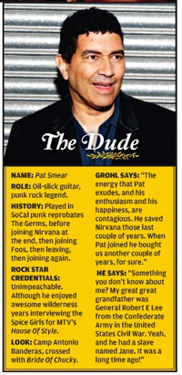 Pat Smear, NME 2011