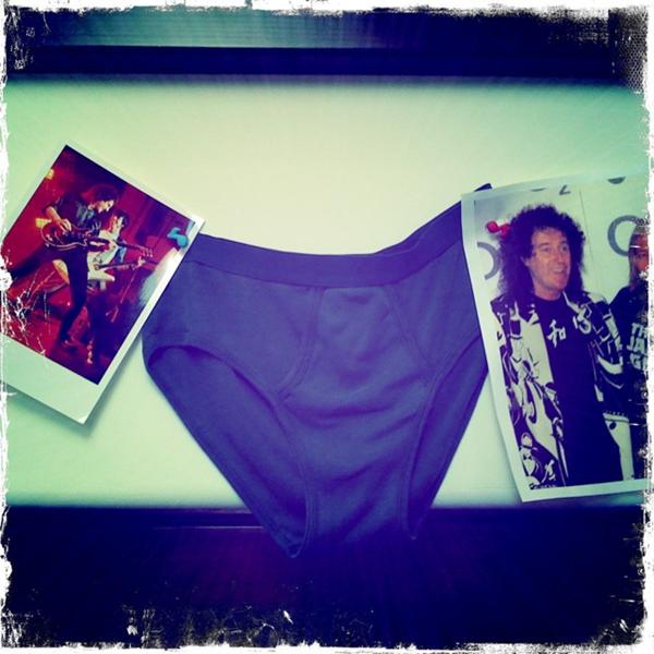 Brian May's Underwear