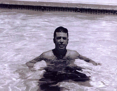 Dave in the pool